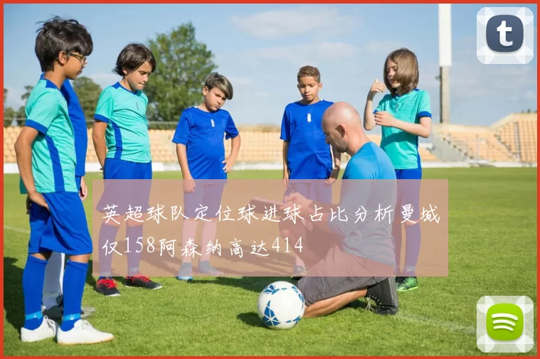 英超球队定位球进球占比分析曼城仅158阿森纳高达414